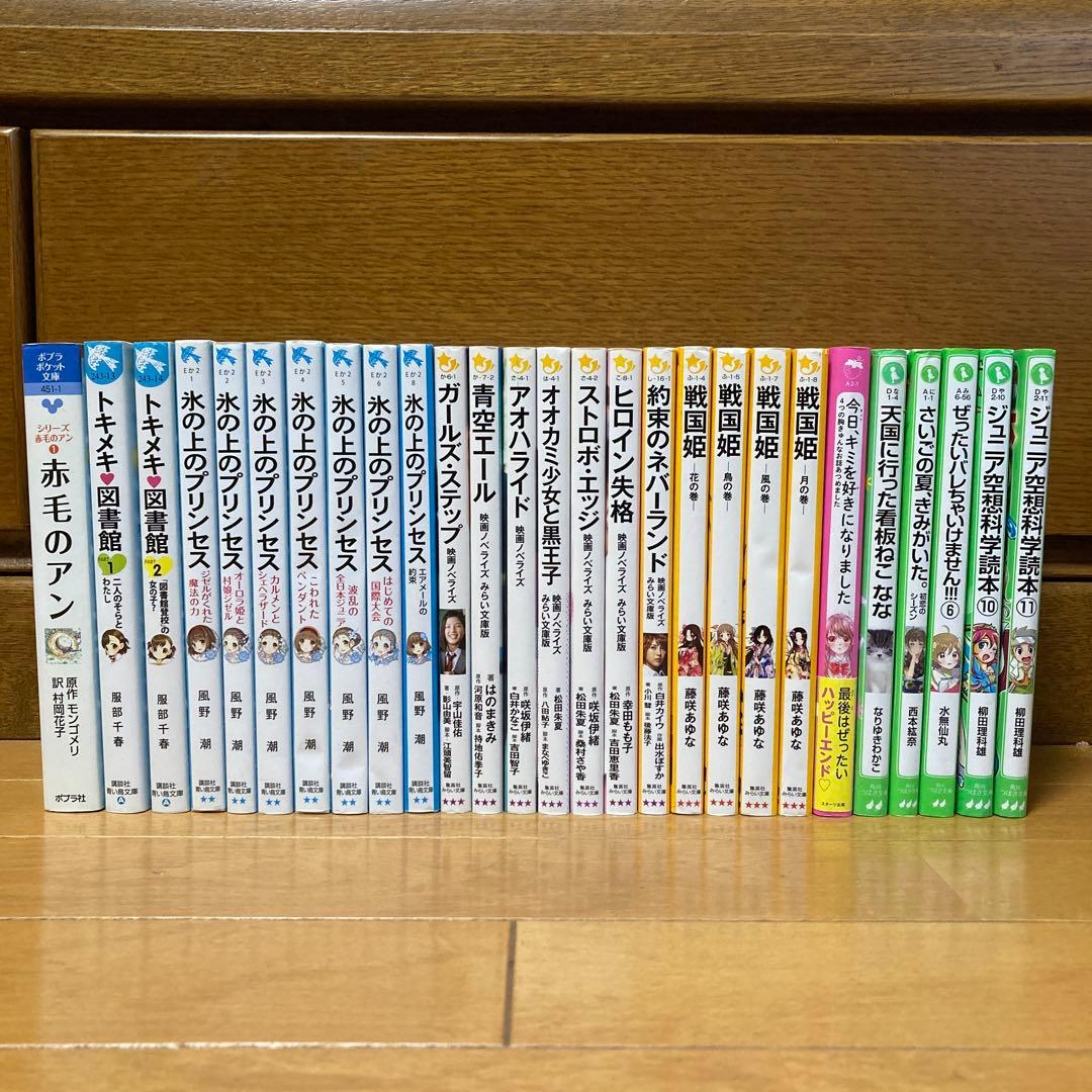 青い鳥文庫 みらい文庫 野いちごジュニア文庫 つばさ文庫 27冊セット
