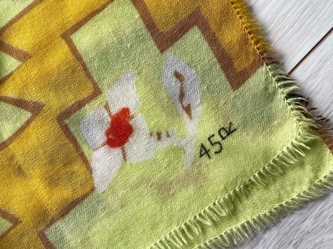 動物柄 ストール 約45cm x 45cm