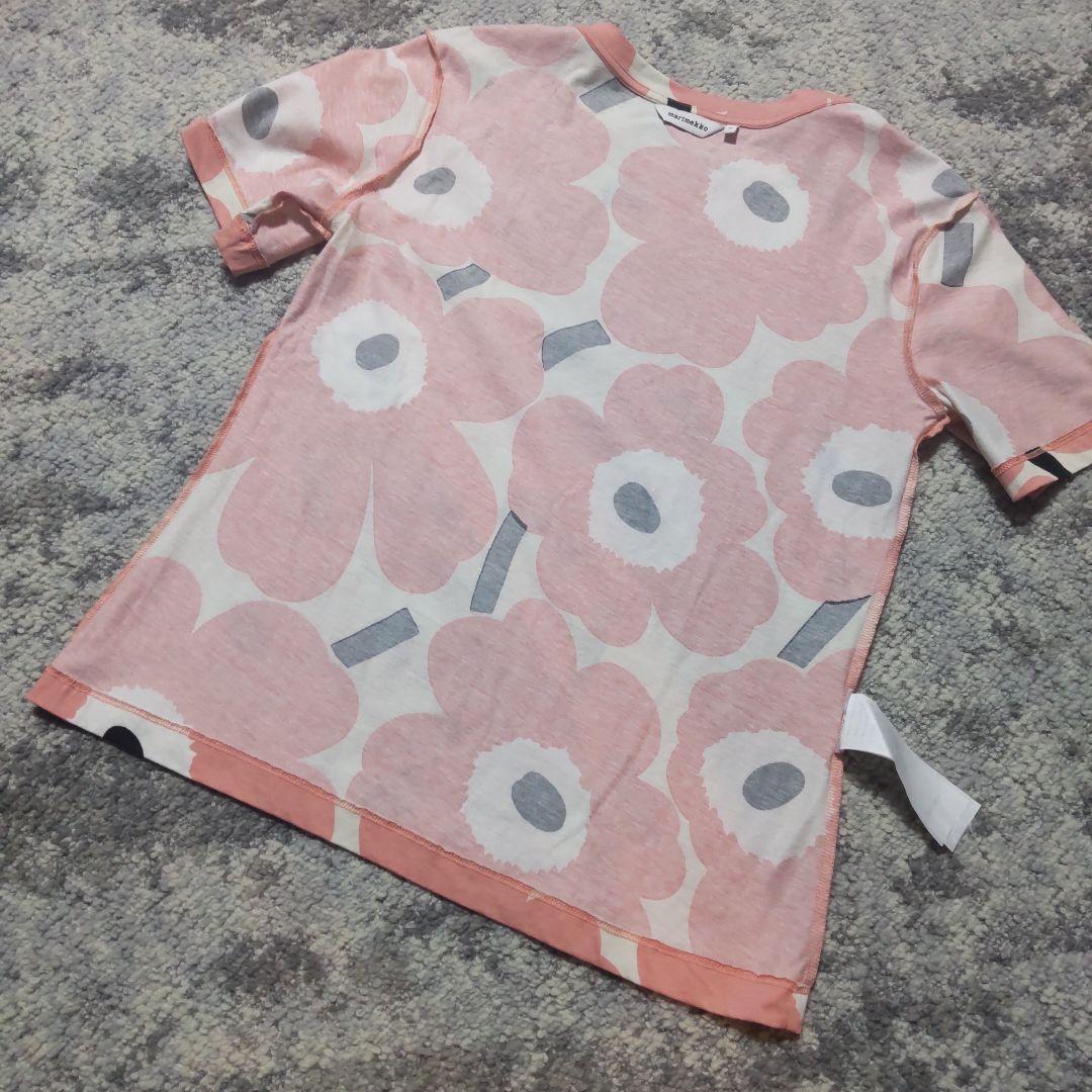 marimekko マリメッコ Tシャツ ウニッコ ピンク Unikko