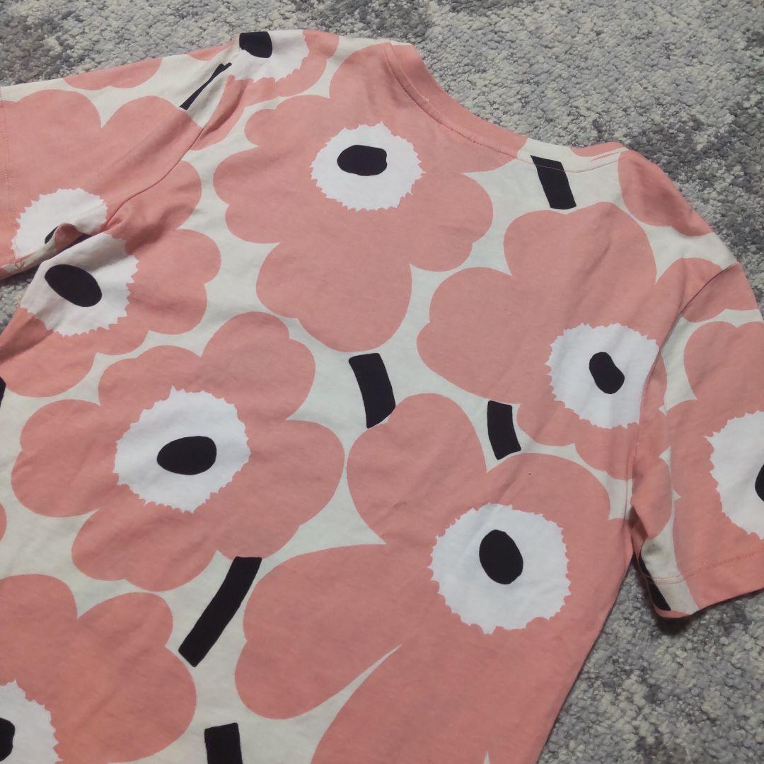 marimekko マリメッコ Tシャツ ウニッコ ピンク Unikko