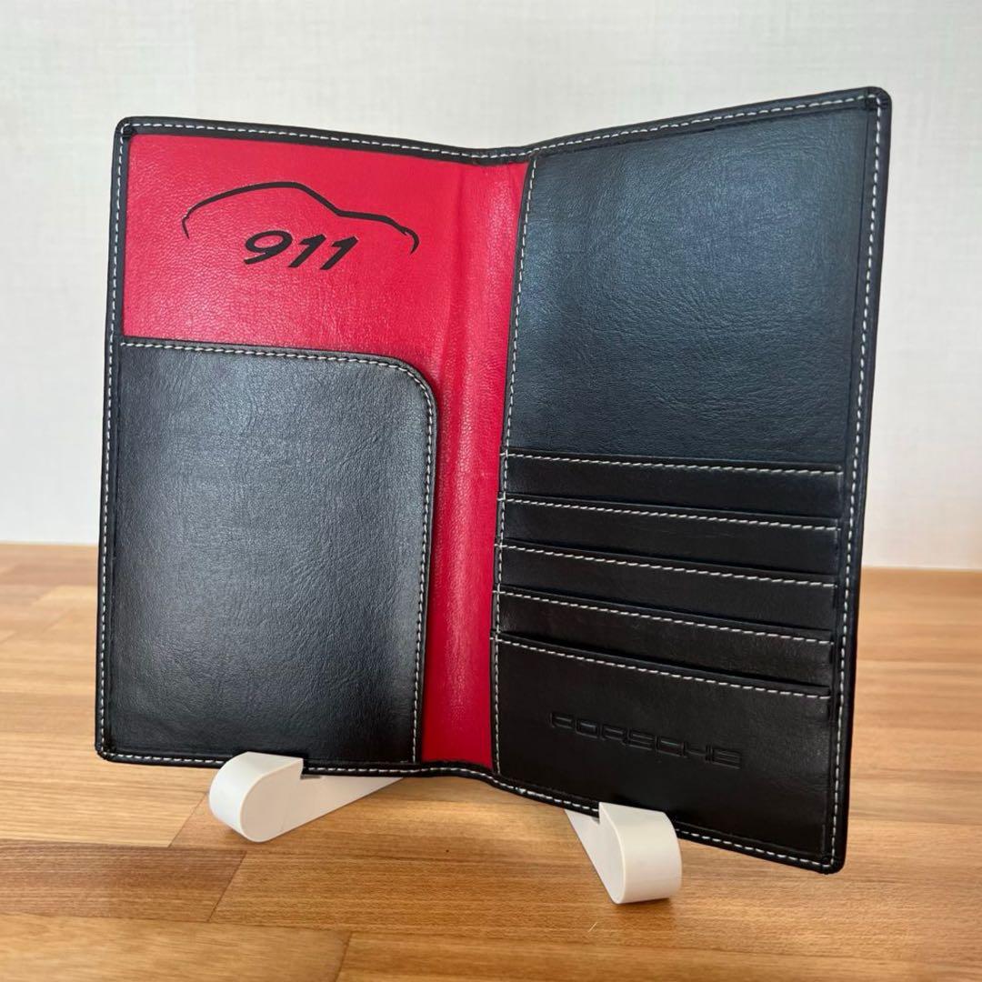 ポルシェ オリジナル パスポートケース ウォレット 財布 カードケース 911