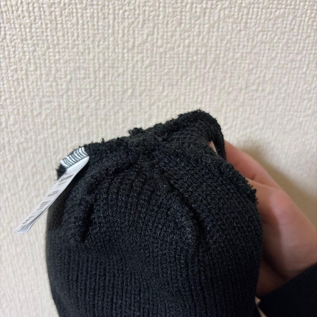 シュプリーム ニット帽ビーニー国内正規品ほぼ新品