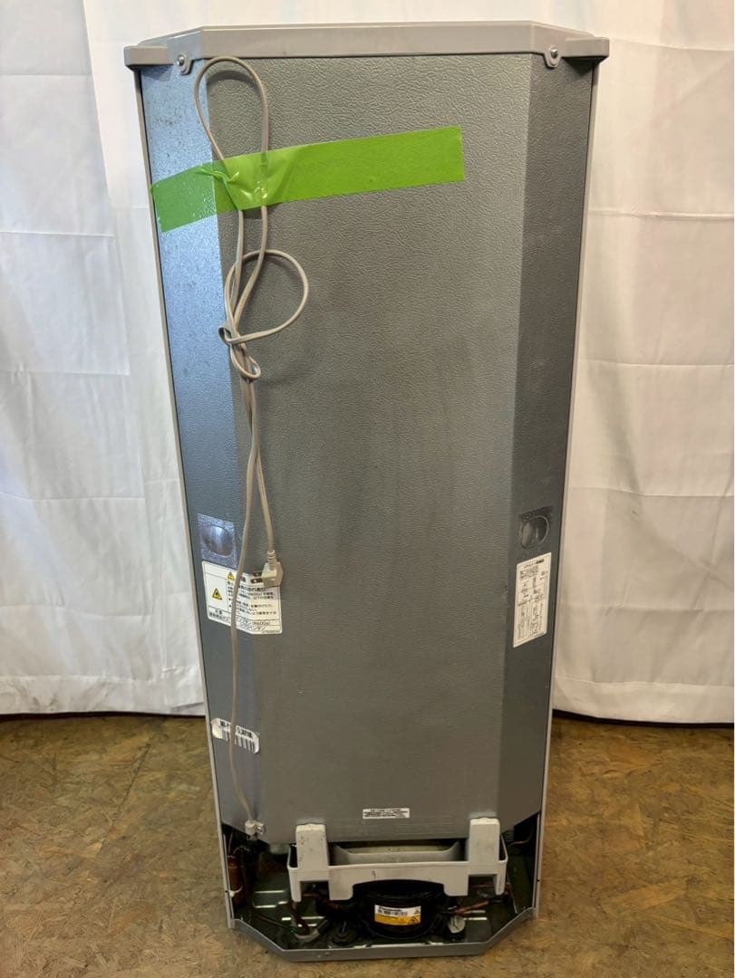 三菱電機 2ドア冷蔵庫 MR-P15D-S 2019年製 146L 右開き