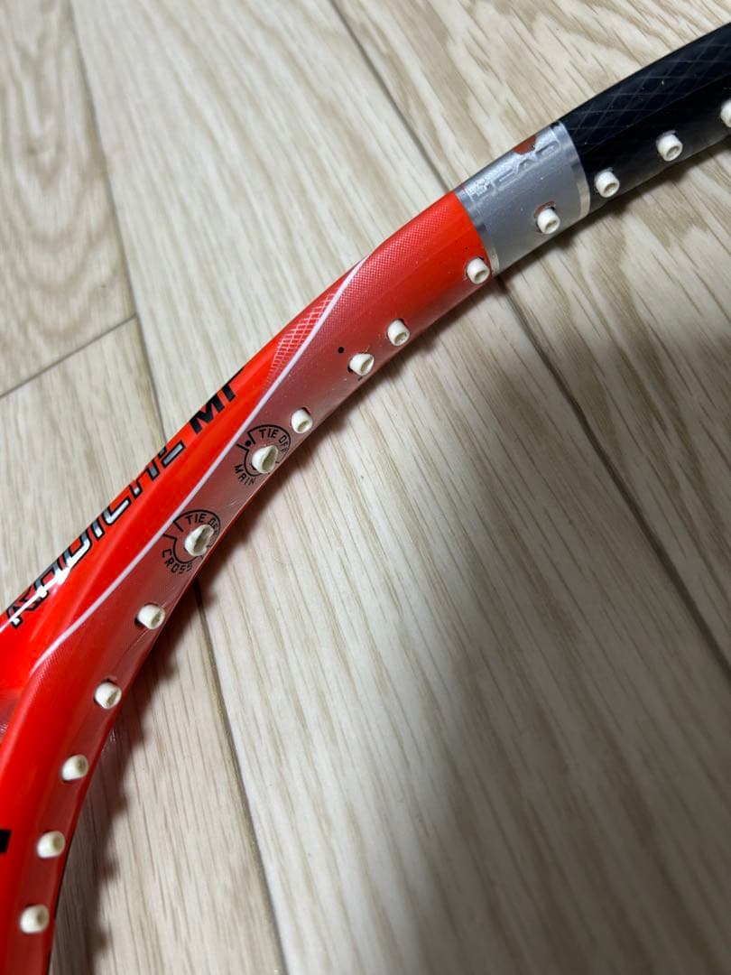 HEAD テニスラケット 3本セット オレンジ
