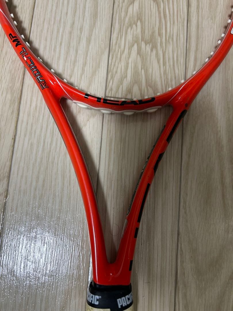 HEAD テニスラケット 3本セット オレンジ