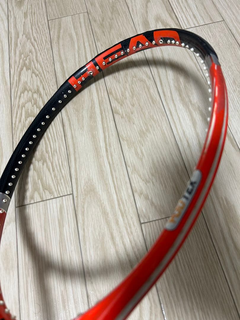 HEAD テニスラケット 3本セット オレンジ