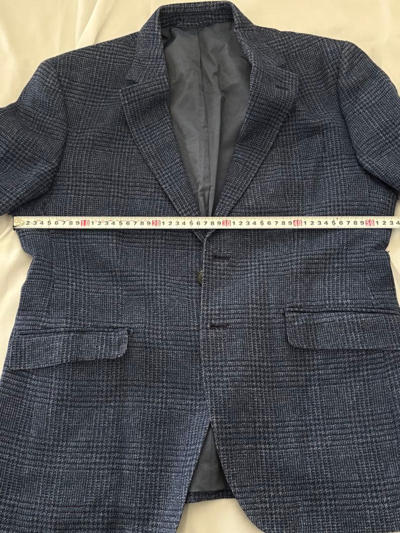 Hackett London グレンチェック ジャケット 42R ウール メンズ
