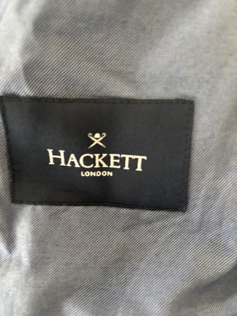 Hackett London グレンチェック ジャケット 42R ウール メンズ