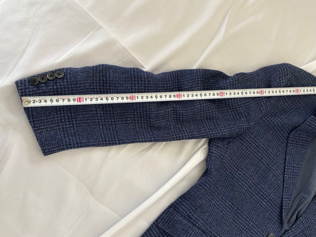 Hackett London グレンチェック ジャケット 42R ウール メンズ