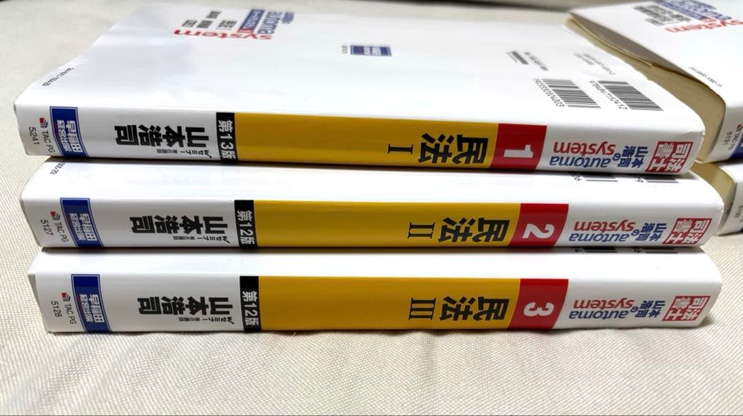 司法書士試験　オートマシステム　民法、会社法、商業登記法5冊セット