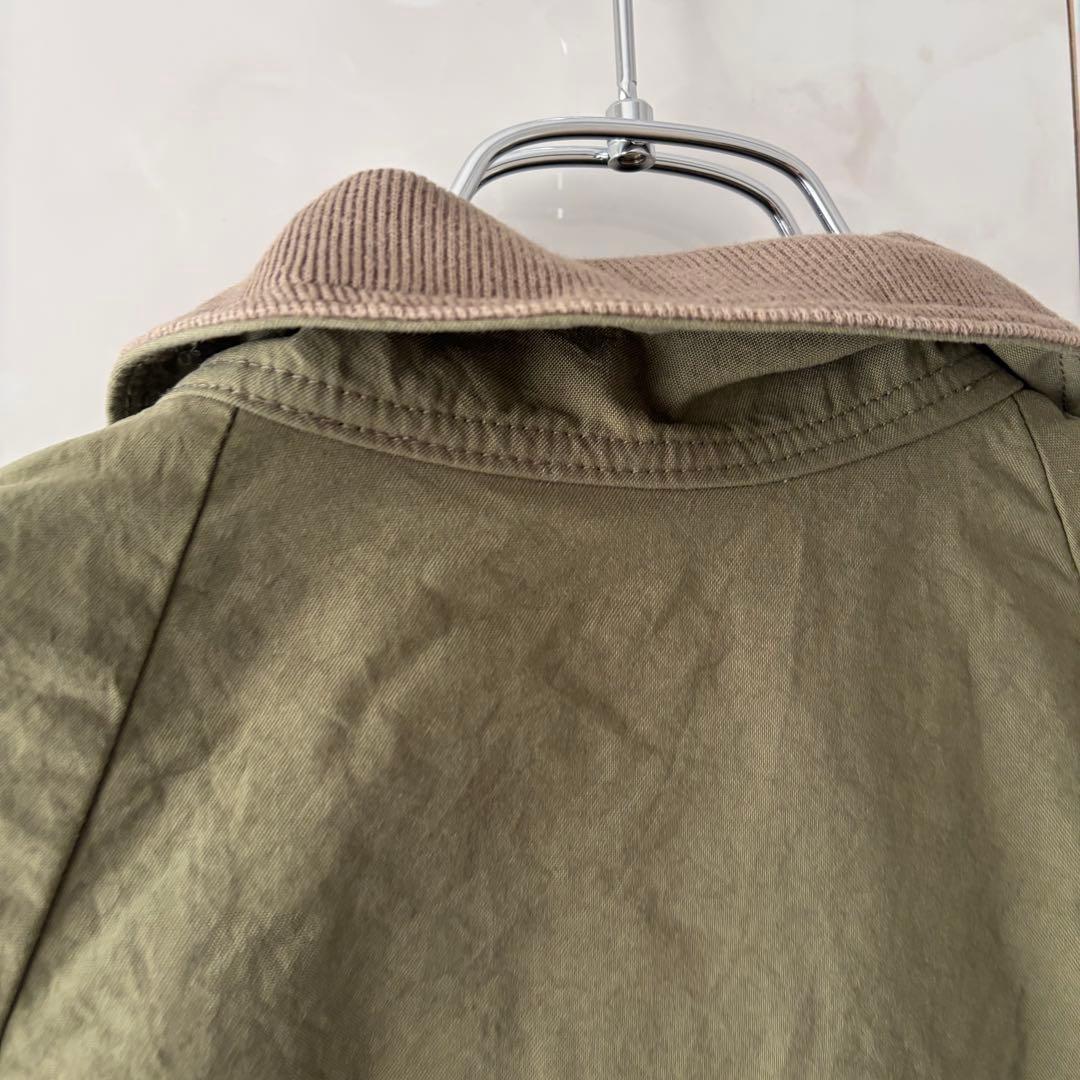 remilla レミーラ ベスト L カーキ レーヨン日本製 ミリタリー
