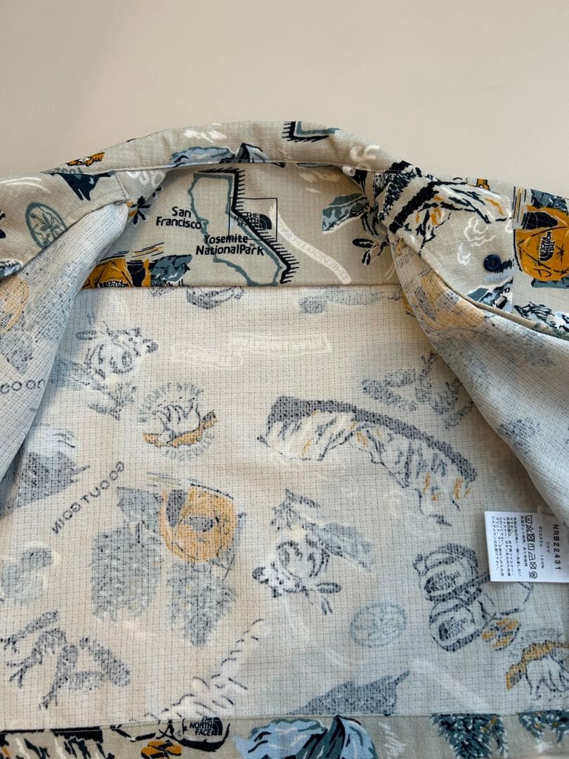 thenorthfaceショートスリーブアロハベントシャツ　NRB22431