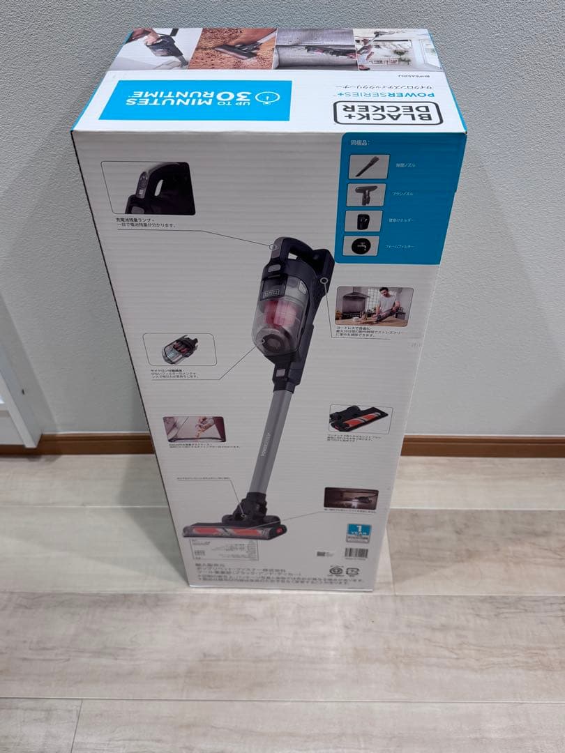 BLACK+DECKER スティッククリーナー　18v
