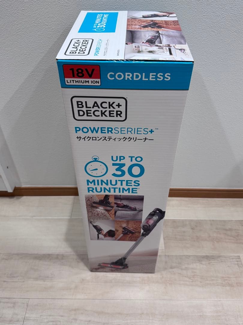 BLACK+DECKER スティッククリーナー　18v
