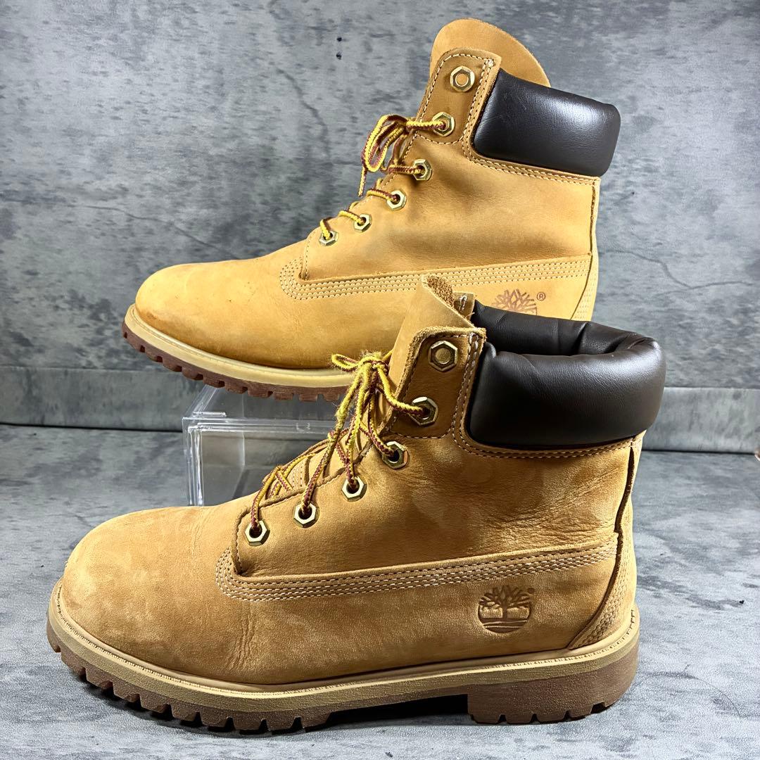 Timberland イエローブーツ 6インチ ヌバック12909 23.5cm