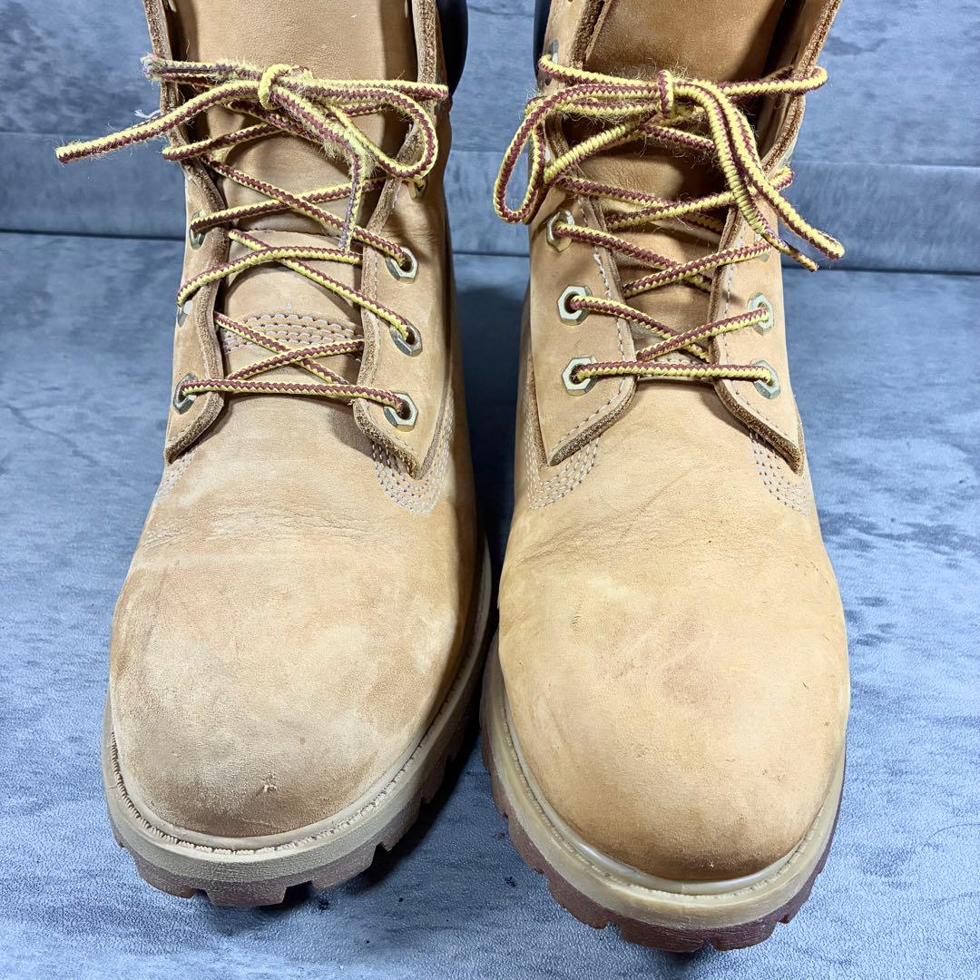 Timberland イエローブーツ 6インチ ヌバック12909 23.5cm