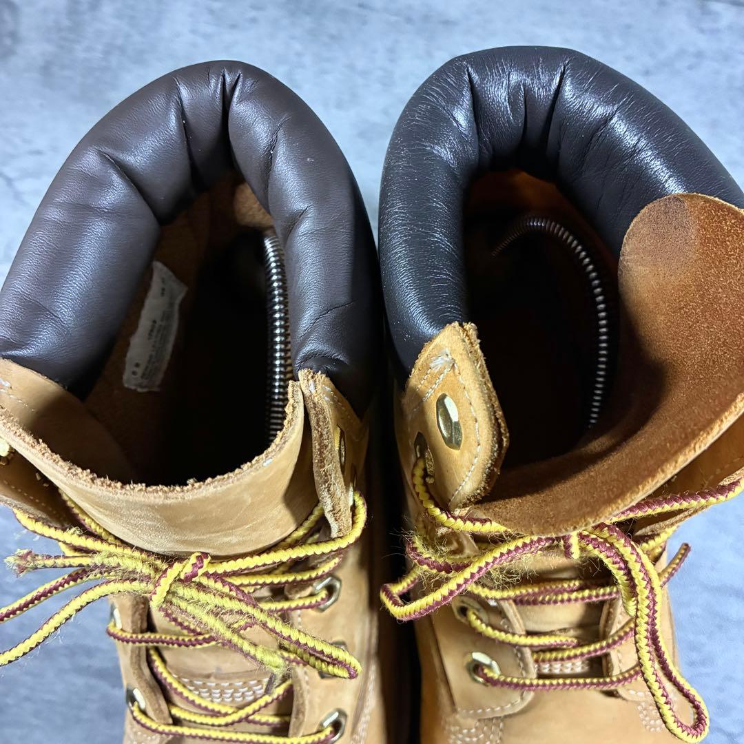Timberland イエローブーツ 6インチ ヌバック12909 23.5cm