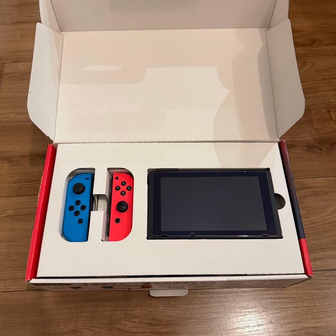 【動作確認済】Nintendo Switch 本体 ネオン 箱あり 付属品完備