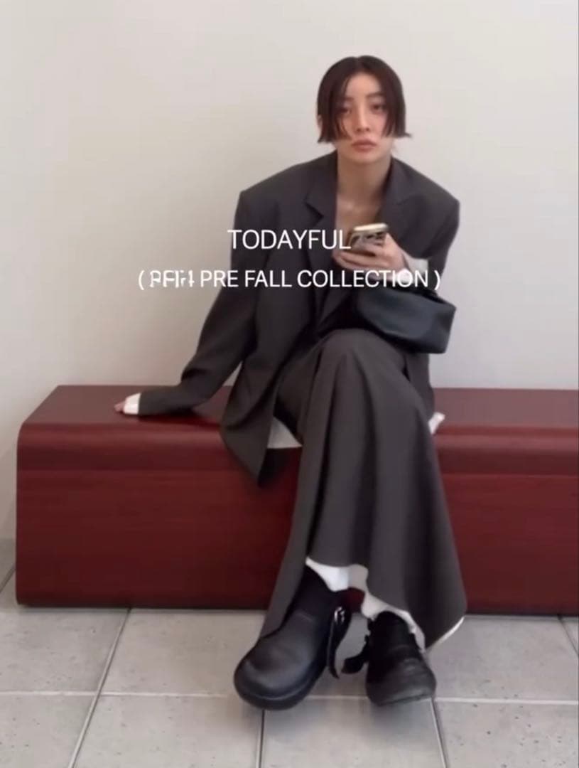 todayful Over Shoulder Jacket ジャケット