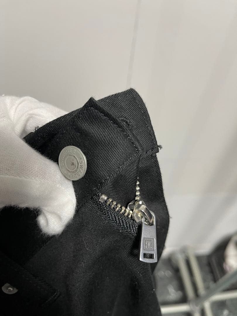 SWAGGER スワッガー　サルエルパンツ　ニッカパンツ　サイズ30 ブラック