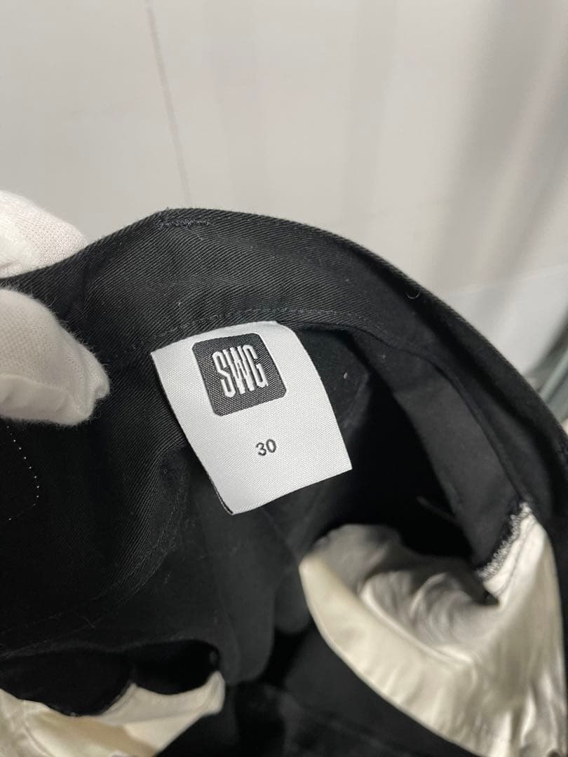 SWAGGER スワッガー　サルエルパンツ　ニッカパンツ　サイズ30 ブラック