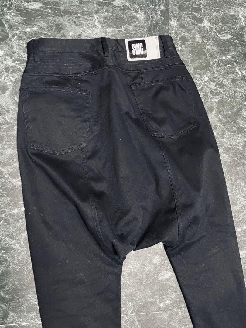 SWAGGER スワッガー　サルエルパンツ　ニッカパンツ　サイズ30 ブラック
