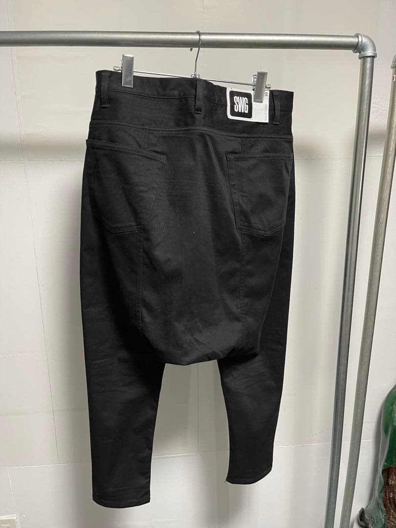 SWAGGER スワッガー　サルエルパンツ　ニッカパンツ　サイズ30 ブラック