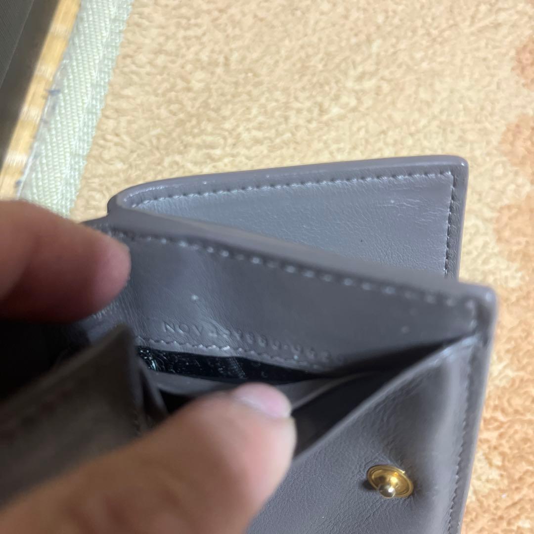 SAlNT LAURENT三つ折り財布（グレー）