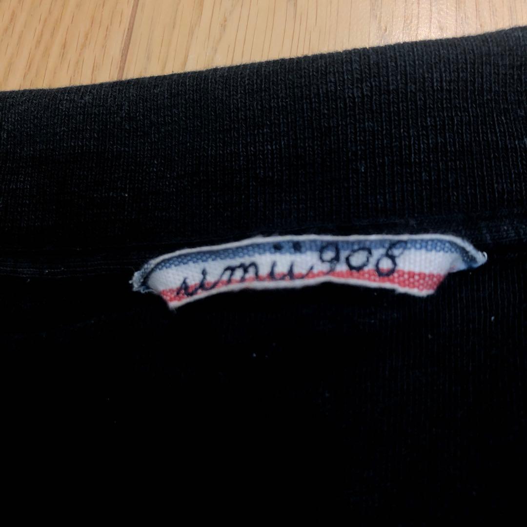 45RPM ブラック ポロシャツ umii908 サイズL