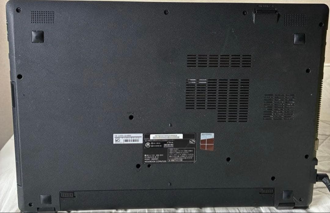 マウスコンピュータLB-F555X-IIYAMA W952AUメモリ増バッテリ良