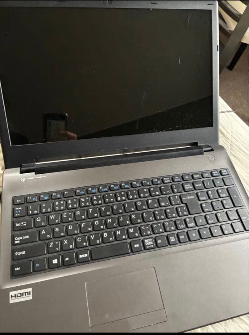 マウスコンピュータLB-F555X-IIYAMA W952AUメモリ増バッテリ良