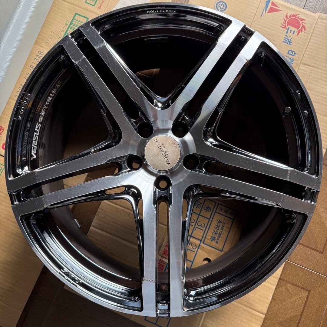美品【軽量ホイール4本】送料込 RAYS VERSUS 20インチ PCD112