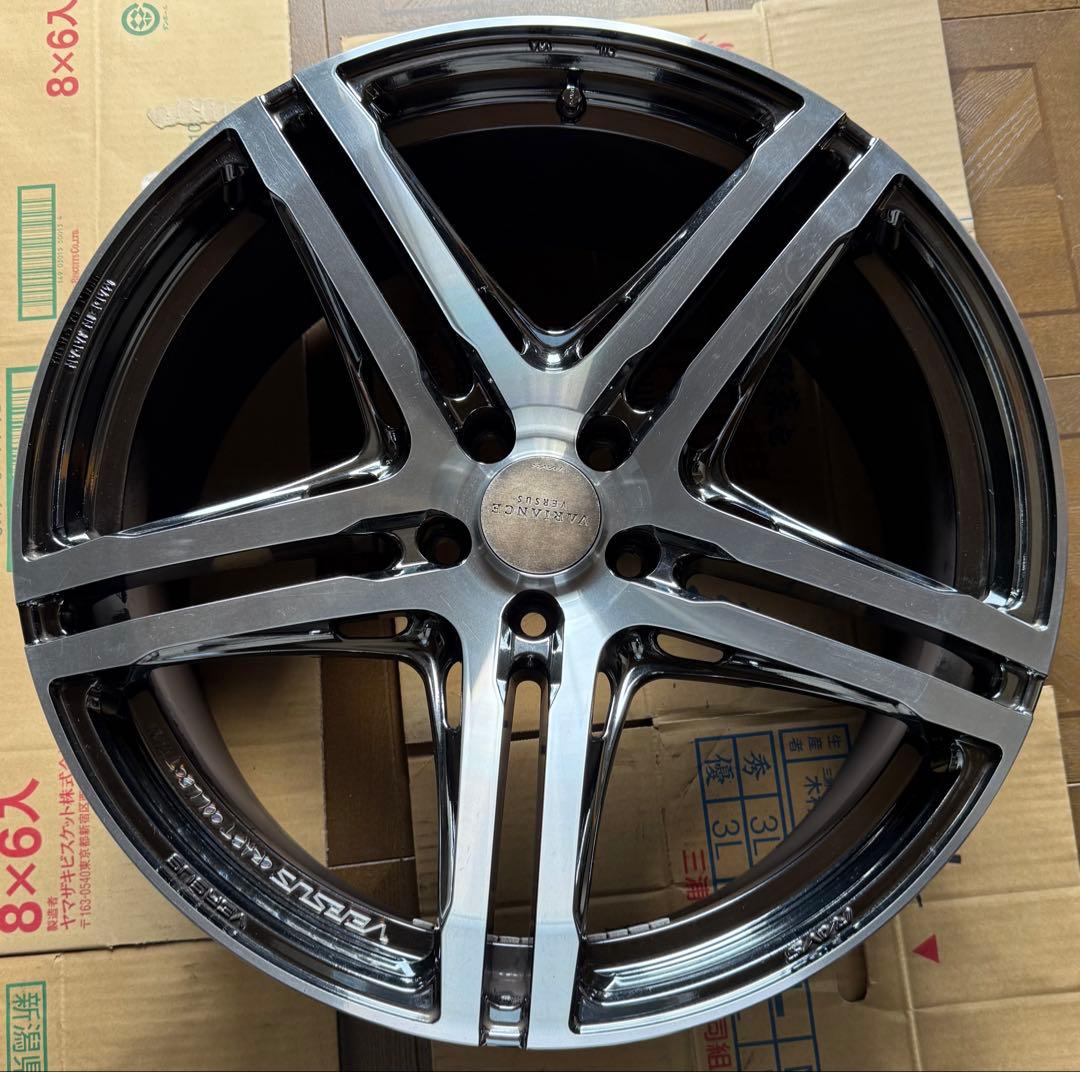 美品【軽量ホイール4本】送料込 RAYS VERSUS 20インチ PCD112