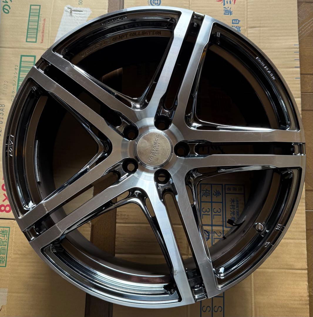 美品【軽量ホイール4本】送料込 RAYS VERSUS 20インチ PCD112