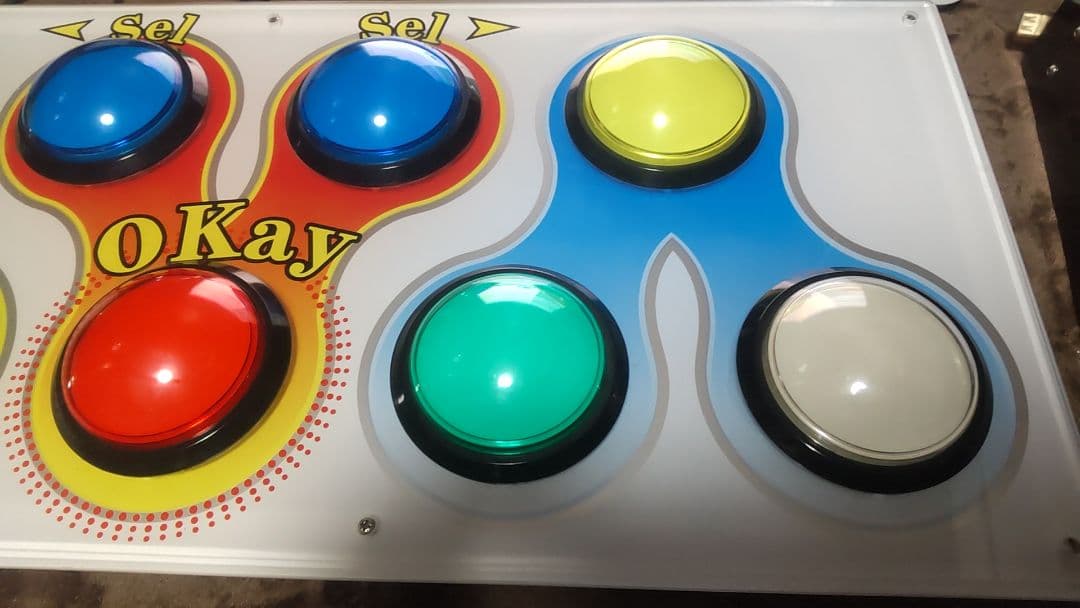 希少 ポップンミュージック GENBU コントローラー 静音化 オムロンsw