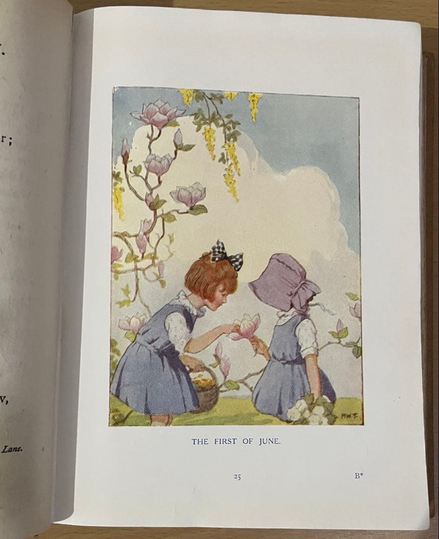 No234 アンティーク 古書 洋書 絵本 児童書 詩 マーガレット・タラント