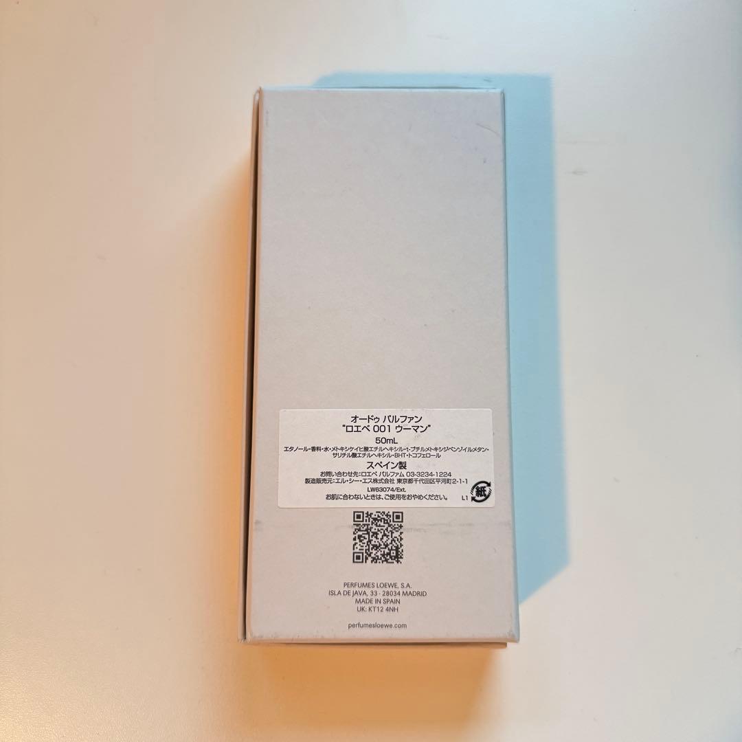 【新品】LOEWE 001 WOMAN Eau de Parfum 50ml