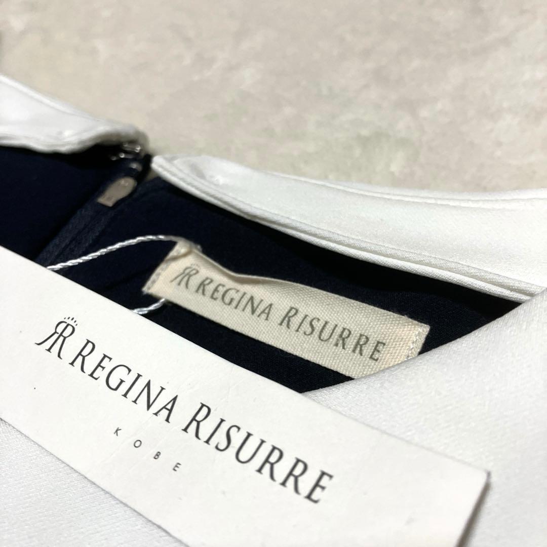 新品❣️ REGINA RISURRE 2way Aラインワンピース 白襟 M