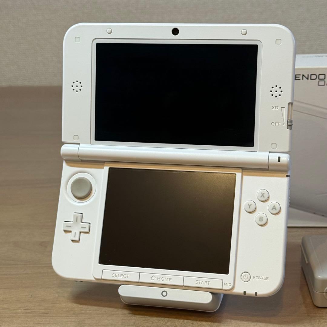 6-034 ニンテンドー3DS LL ホワイト 箱付き