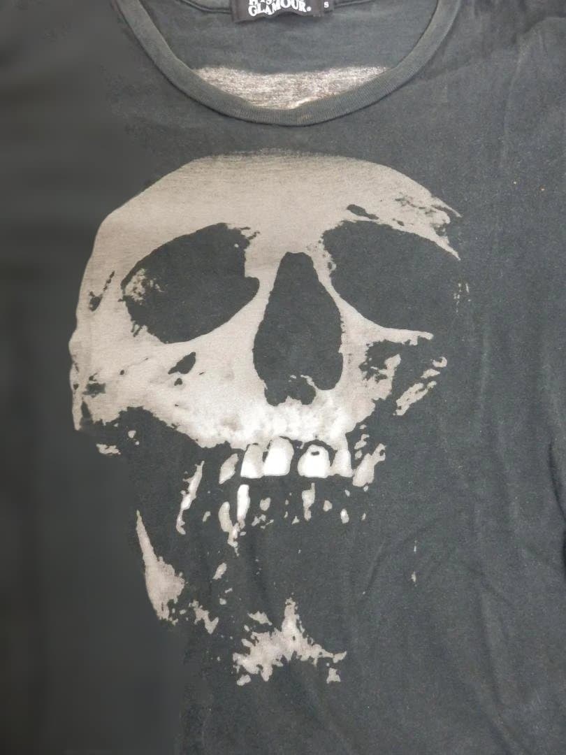M005 HYSTERIC GLAMOUR スカルベリーTシャツ S