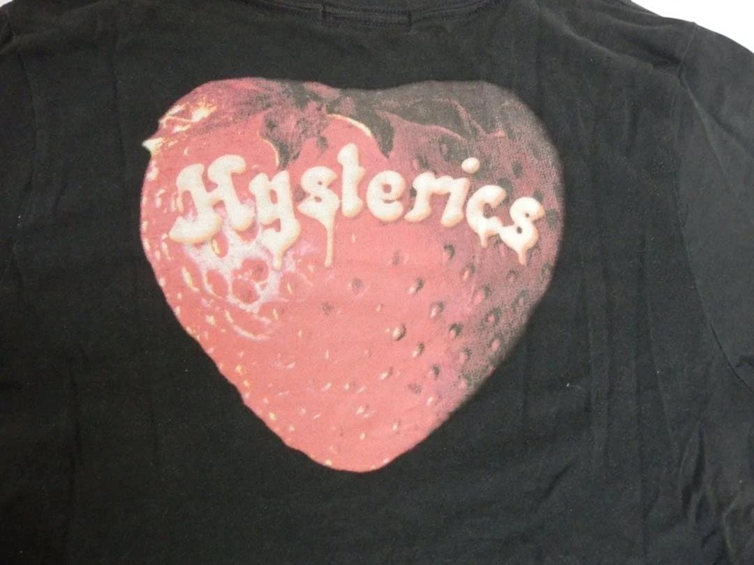 M005 HYSTERIC GLAMOUR スカルベリーTシャツ S