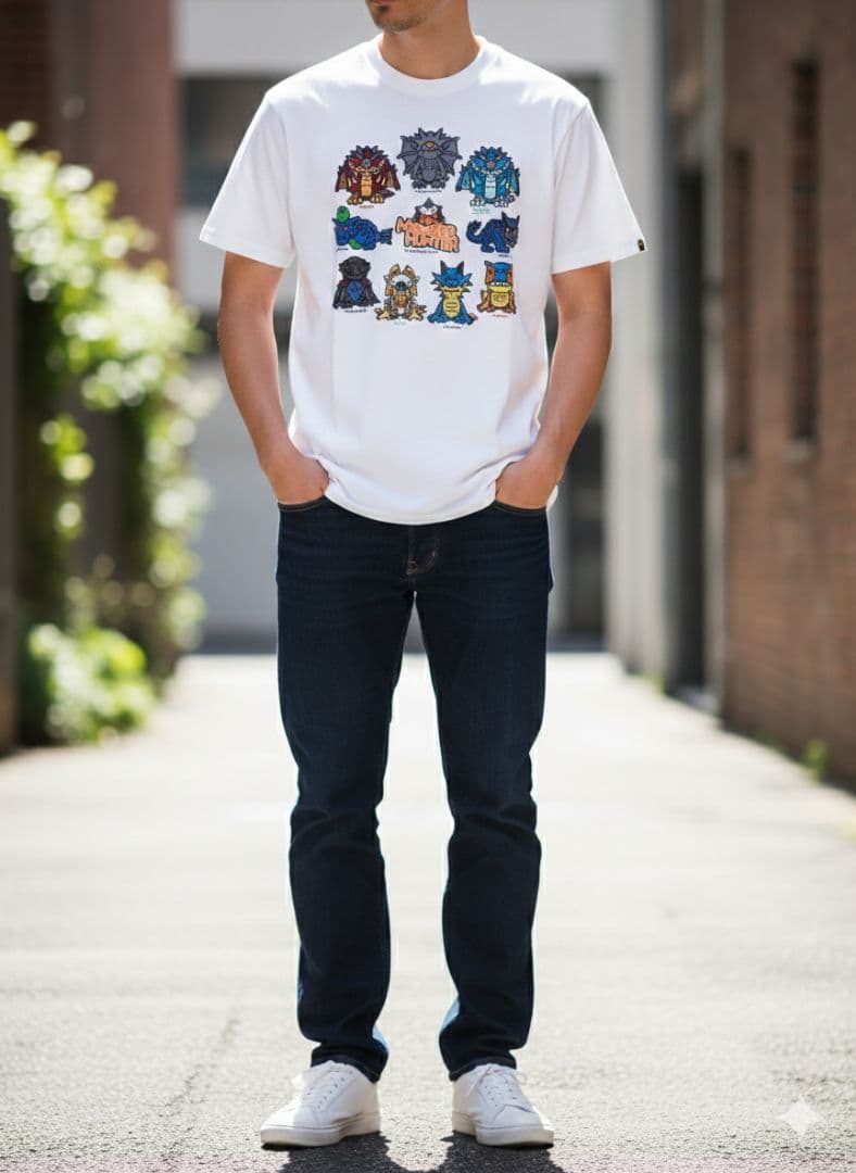 【激レア・限定品】A BATHING APE × モンスターハンター Tシャツ