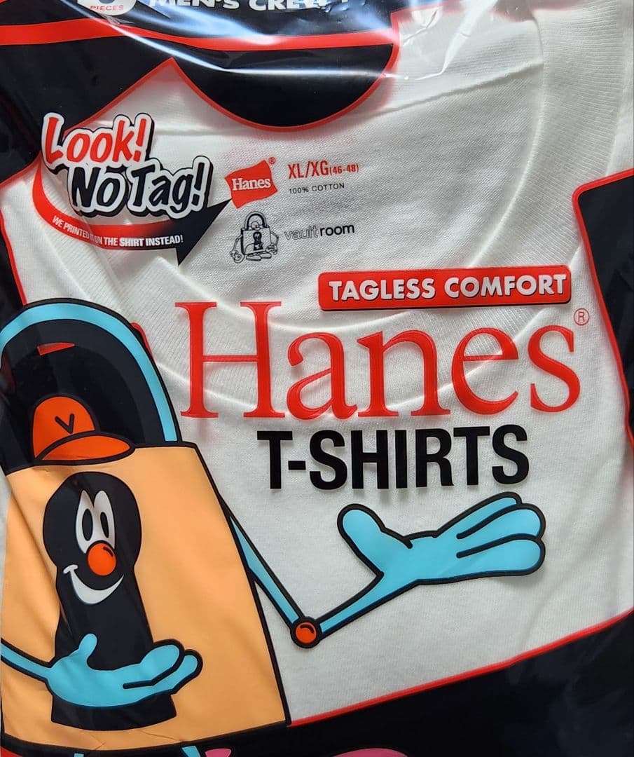 トップス VAULTROOM Hanes 3Pack Tee WHITE XL