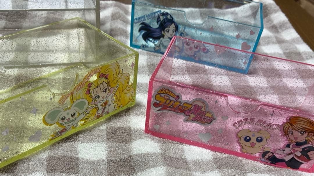 ふたりはプリキュアMaxHeart 小物ケース3段 平成レトロ