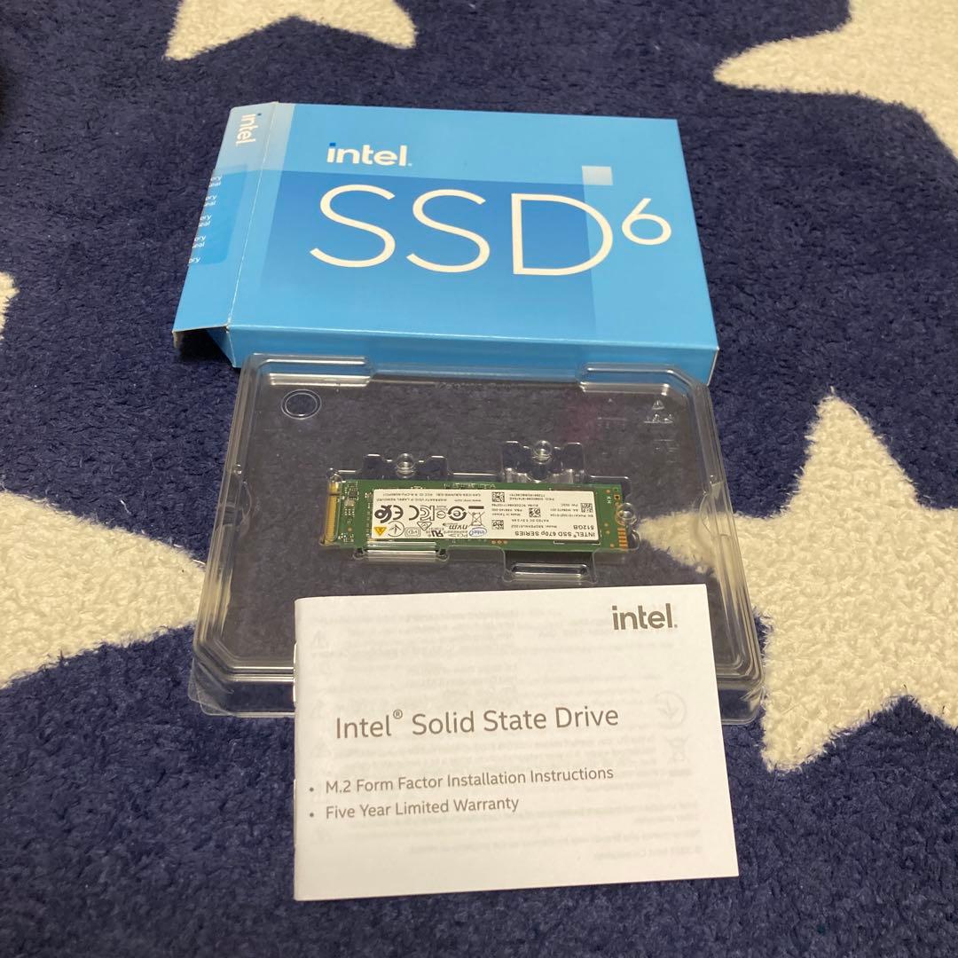外付けハードディスク・ドライブ Intel SSD 670p Series 512GB