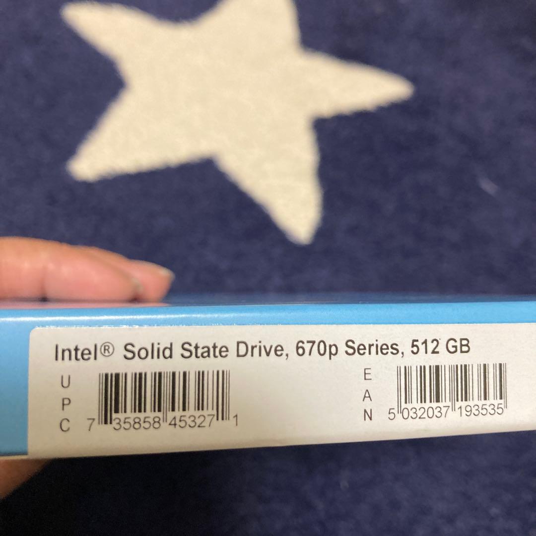 外付けハードディスク・ドライブ Intel SSD 670p Series 512GB