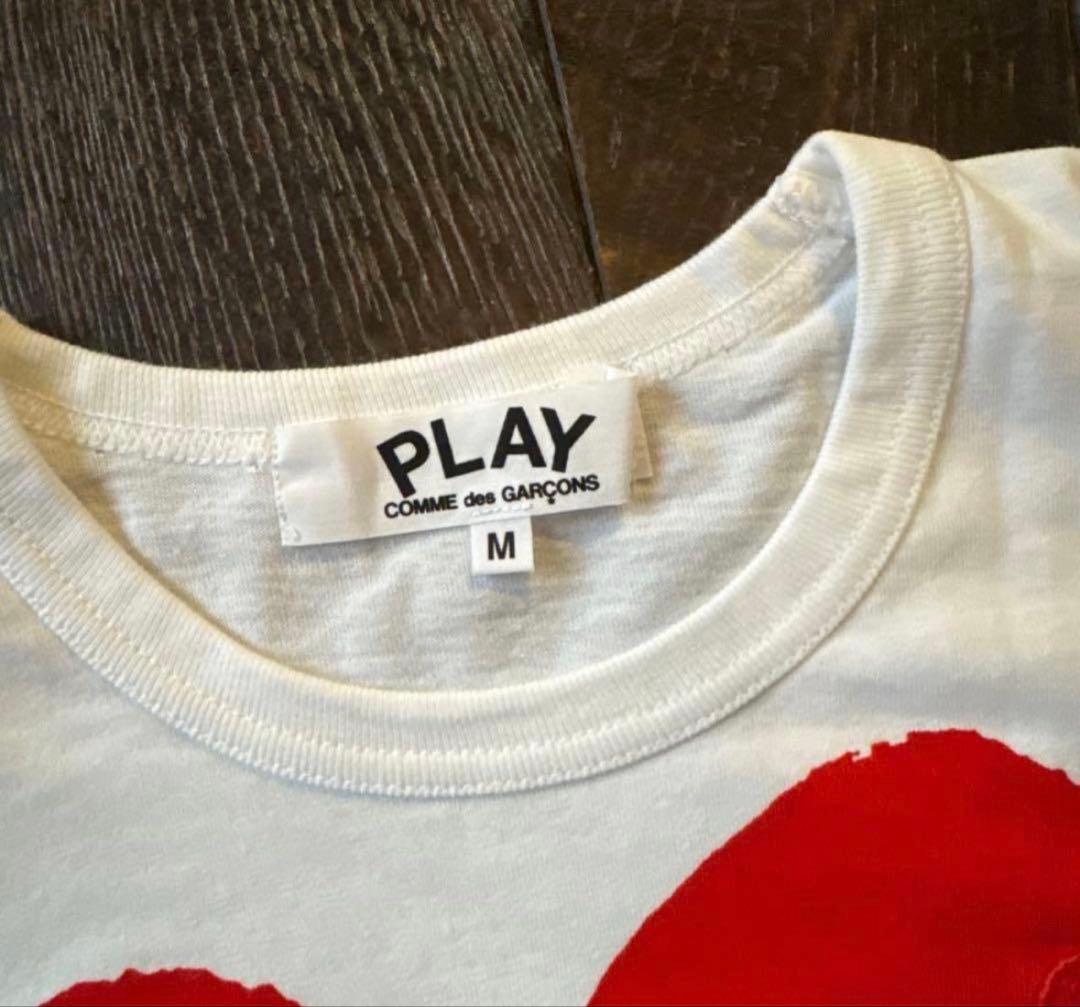 コムデギャルソン プレイ tシャツ