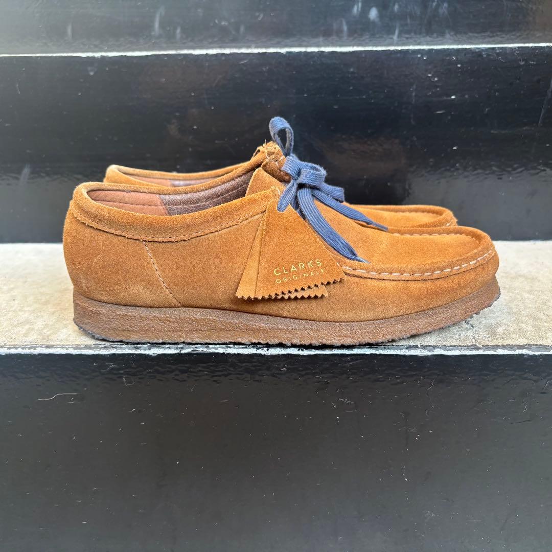 CLARKS ブラウン スエード モカシン 27〜27.5cm相当