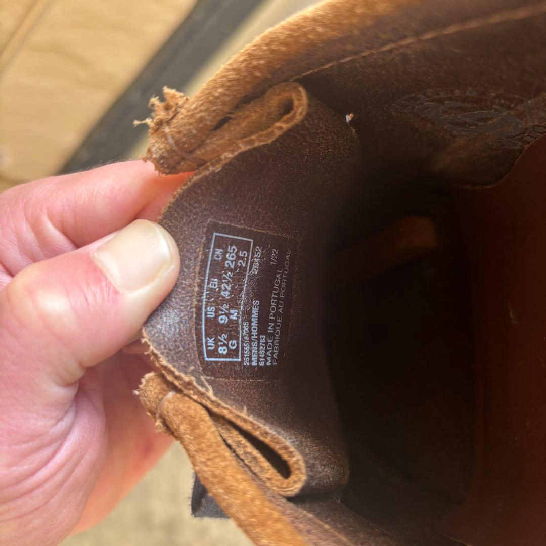 CLARKS ブラウン スエード モカシン 27〜27.5cm相当
