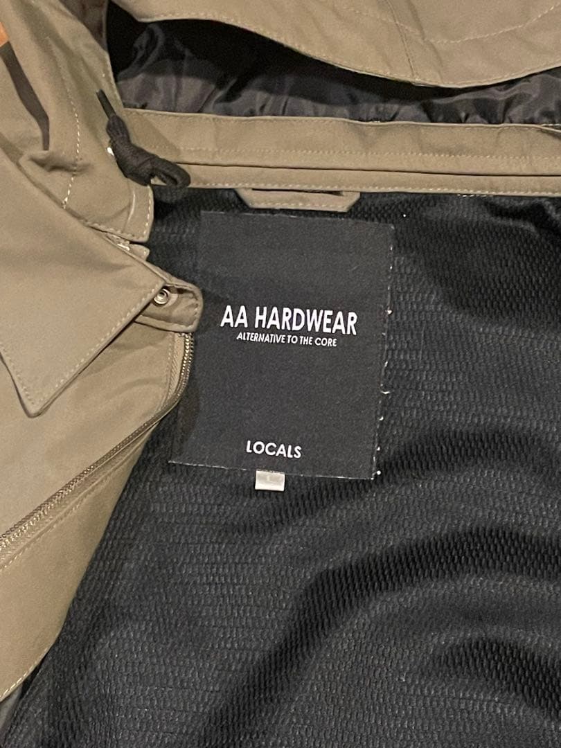AA HARDWEAR スノーボードウェア　ジャケット　サイズL 難あり